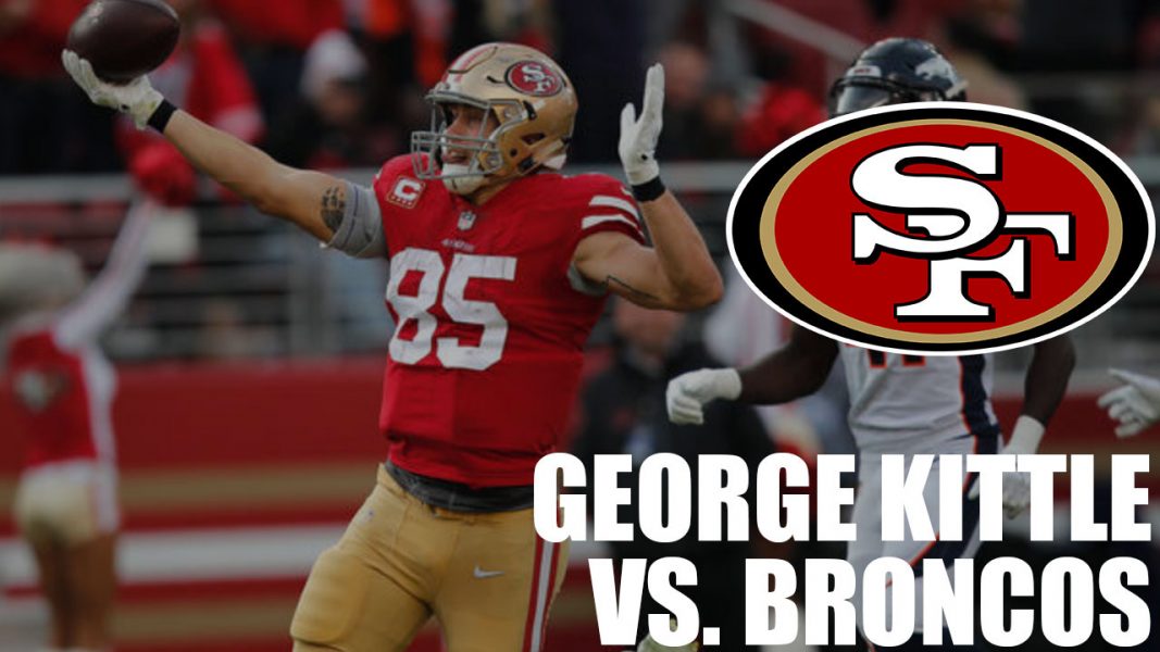 San Francisco 49ers vs. Denver Broncos Week 14 game balls highlights George Kittle
